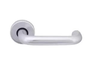 Image of Eclipse 32401 SAA Excell 19mm Safety Round Fire Rated Rose Satin Aluminium