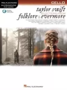 Image of Taylor Swift - Selections from Folklore & Evermore : Cello Play-Along Book with Online Audio