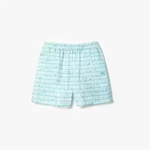 Image of Lacoste Racing Swim Shorts Mens - Green