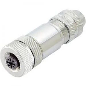 Image of Binder 99 1538 814 05 Series 713 M12 Sensor Actuator Connector Screw Cap Straight