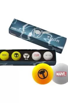 image of Marvel Thor 4 Ball + Marker Pack