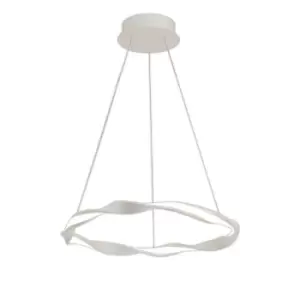 Image of Madagascar Ceiling Pendant, 24W LED, 3000K, 1680lm, IP20, Sand White