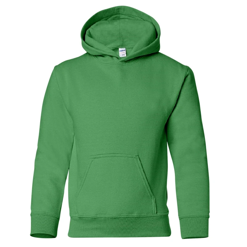 Image of Gildan 18500B boys's Children's sweatshirt in Green