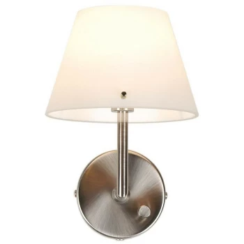 image of Linea Verdace Lighting - Linea Verdace Jin Wall Light Satin Nickel