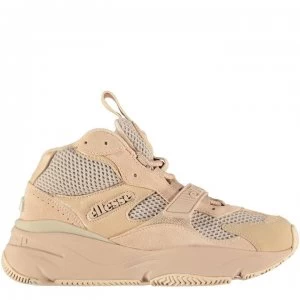 Image of Ellesse Aurano Mid Top Trainers - Nat/Nat