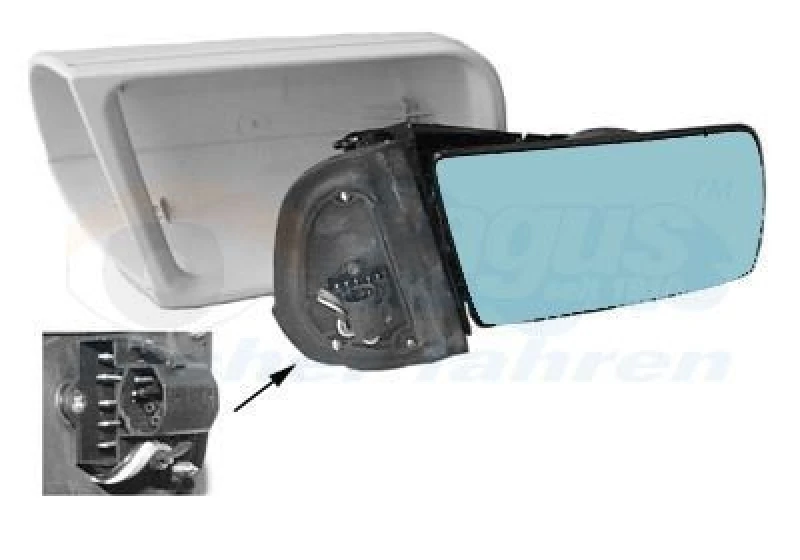 Image of VAN WEZEL Wing mirror VAN WEZEL 3031810