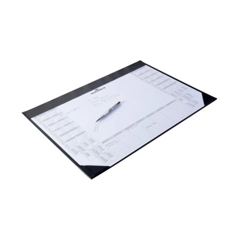 Image of Durable Calendar Desk Mat 590x420mm Black 729801 DB74453 DB74453