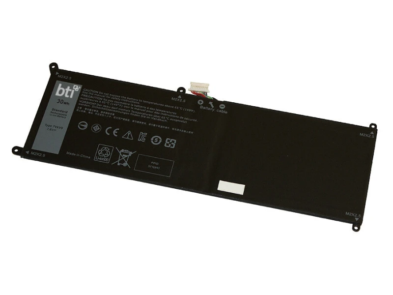 Image of BTI BTI 30Wh 2 cell 451-BBQG compatible battery for DELL LATITUDE 12 775 XPS 12 9250 LATITUDE 12 7275 451-BBQG-BTI