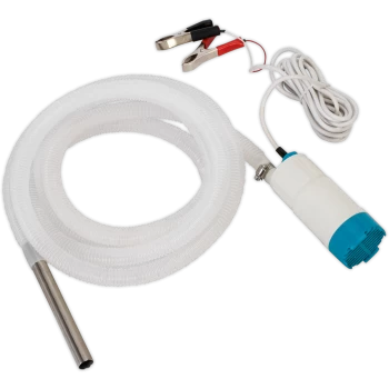 image of Sealey 24v Portable Low Voltage Submersible Transfer Pump