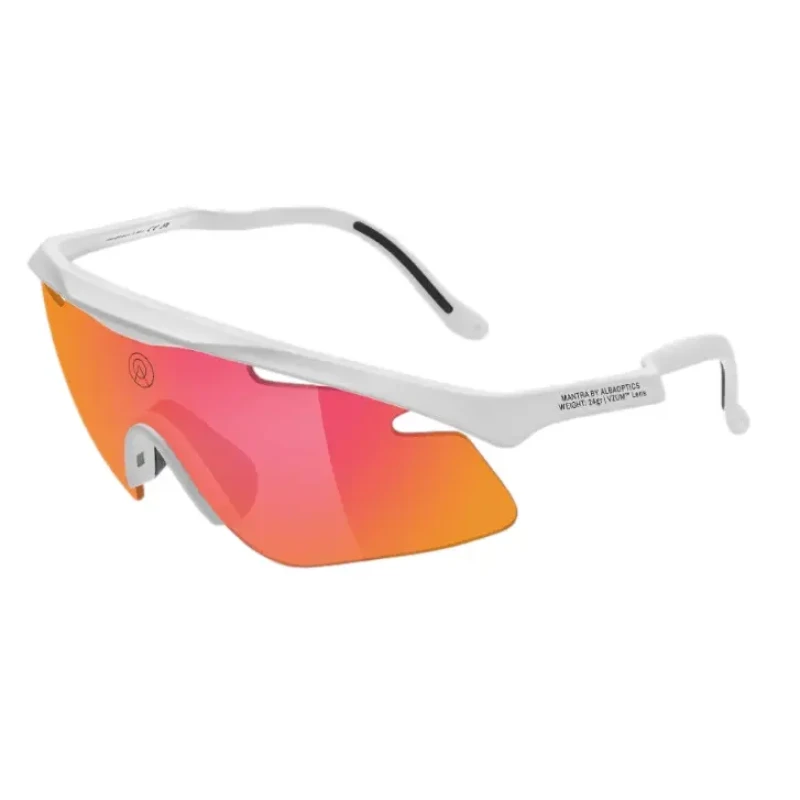 Image of Sunglasses Alba Optics Mantra Lens Fire Blanc Unisex 17x18x7 cm