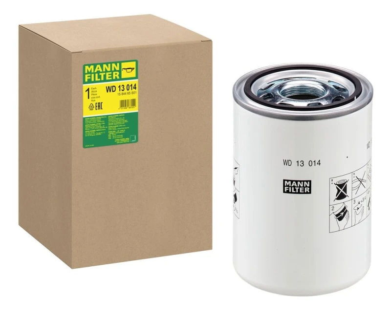 Image of Filter, operating hydraulics MANN-FILTER WD 13 014