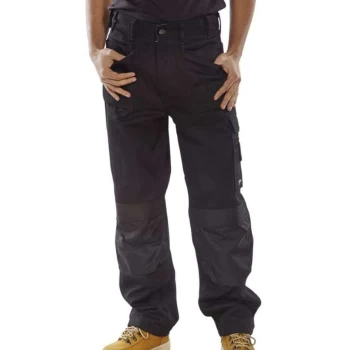 image of Click Premium Multi Purpose Trousers Black - Size 42T