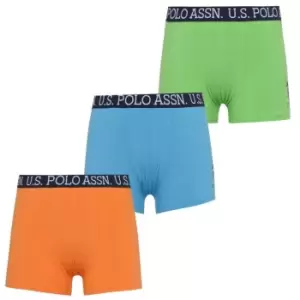 image of US Polo Assn 3 Pack Trunks - Blue