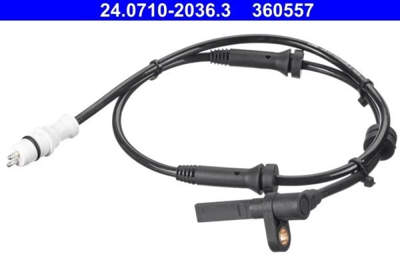 Image of ATE 24.0710-2036.3 ABS Sensor Sensor,wheel speed (412)