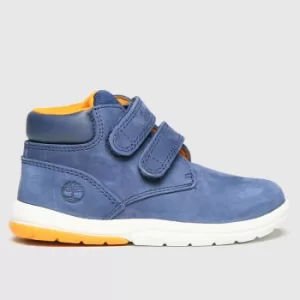 image of Timberland Navy Toddle Tracks Boots Toddler