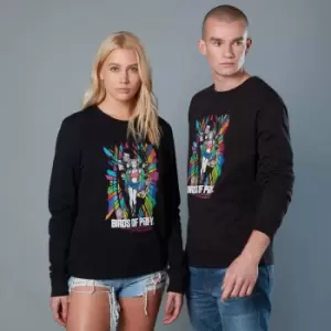 Image of Girl Gang in Colour Circle Team Unisex Birds of Prey Sweatshirt - Black - M