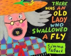 Image of There Was an Old Lady Who Swallowed a Fly by Simms Taback Hardback