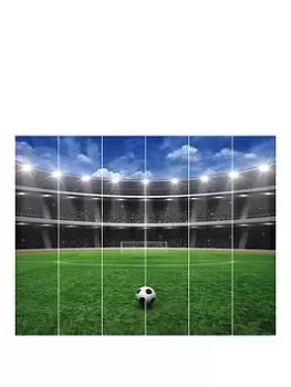 Image of Walltastic Football Crazy Wall Mural