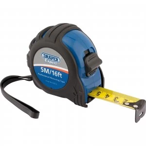 Image of Draper Expert Professional Measuring Tape Imperial & Metric 16ft / 5m 25mm