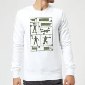 Image of Toy Story Plastic Platoon Sweatshirt - White - L