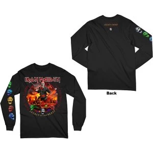 Image of Iron Maiden - Nights Of The Dead Unisex Large T-Shirt - Black
