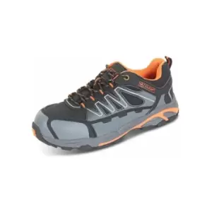 Image of Click Safety Footwear - TRAINER S3 COMPOSITE BLK/OR/GY 03 (36)