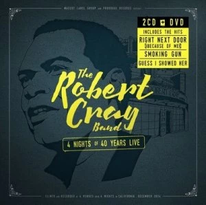Image of 4 Nights of 40 Years Live by Robert Cray CD Album