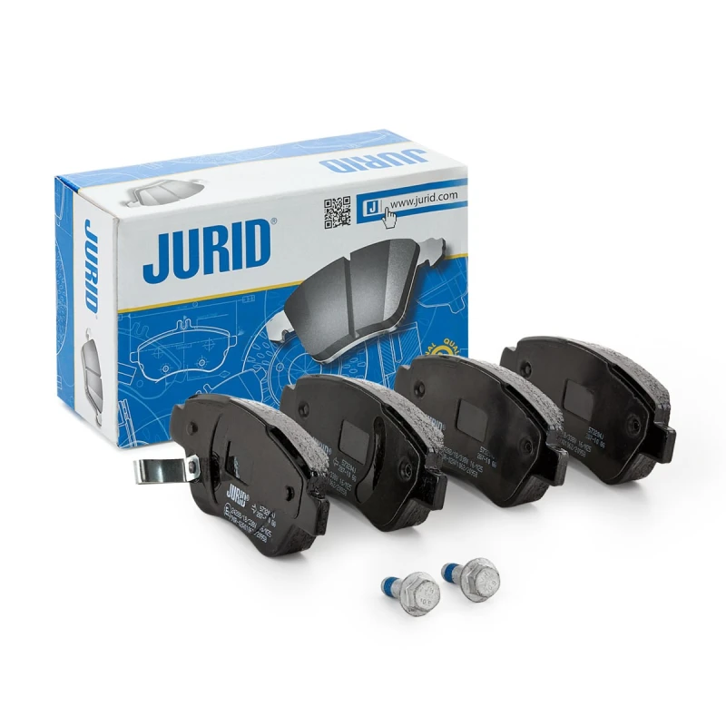 Image of JURID 573204J Brake pad set with acoustic wear warning Brake Pad Set,disc brake (402)