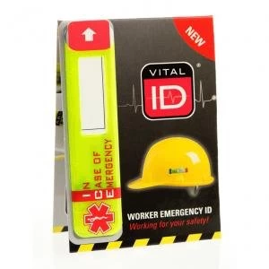 Image of Vitalid Emergency ID Data Window Ice Ref WSID02G Up to 3 Day Leadtime