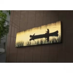 Image of 3090?ACT-58 Multicolor Decorative LED Lighted Canvas Painting