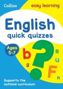 Image of English Quick Quizzes Ages 5-7 : Ideal for Home Learning