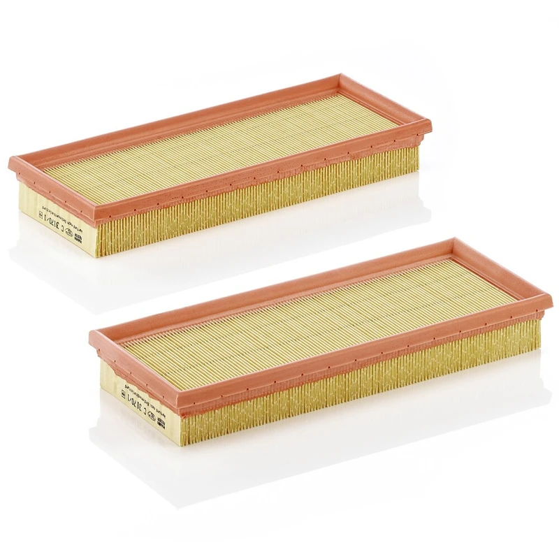Image of MANN-FILTER C 3170/1-2 Air filter Filter Insert Air Filter (8)