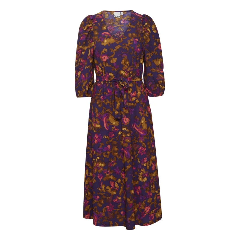 Image of Ichi Wrap dress For Her Ichi Maise 3 Multicolore Female S
