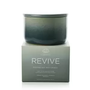 image of Serenity Ceramic Revive Candle 430g Blue