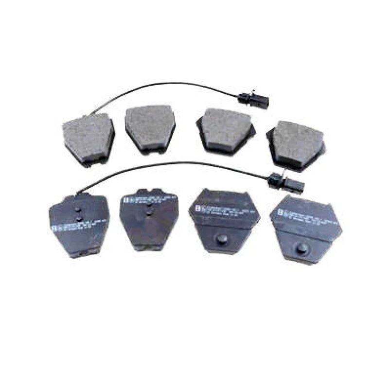 Image of ZIMMERMANN 23280.180.1 Brake pad set Front Axle, incl. wear warning contact, Photo corresponds to scope of supply Brake Pad Set,disc brake (402)
