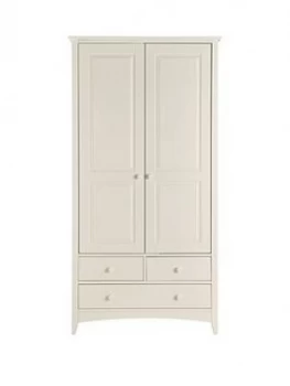 Julian Bowen Cameo 2 Door, 3 Drawer Combination Wardrobe