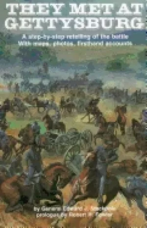 Image of they met at gettysburg a step by step retelling of the battle with maps pho