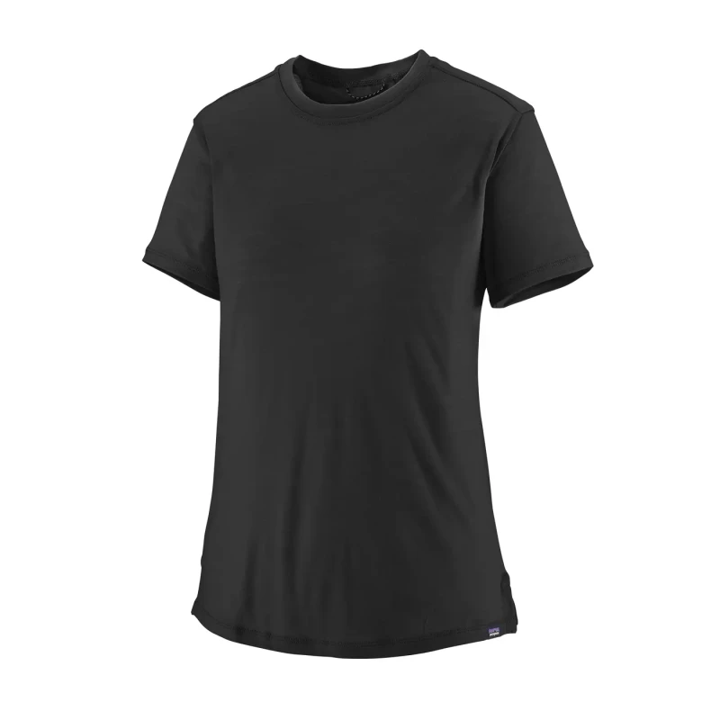 Image of Womens T-Shirt Patagonia Cap Cool Merino Blend Noir Female 2XL