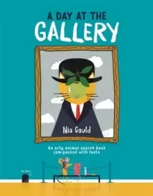 Image of A Day at the Gallery : An arty animal search book jam-packed with facts
