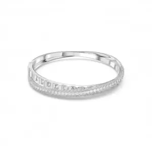 Image of Rota Rhodium Plated Plated White Bracelet