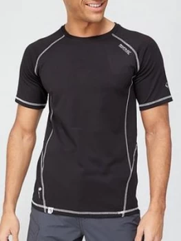Image of Regatta Virda T-Shirt - Black