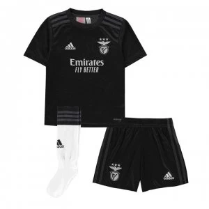 Image of adidas Benfica Away Mini Kit 2020-21 - Black