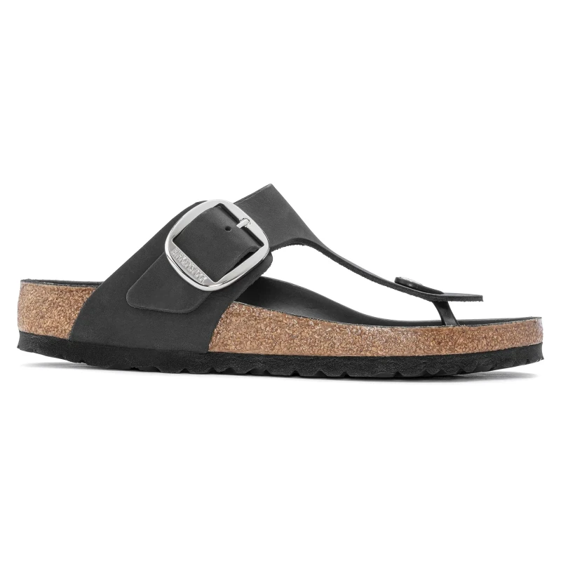 Image of Birkenstock Womens flip-flops Birkenstock Gizeh Noir Female 36 Etroit