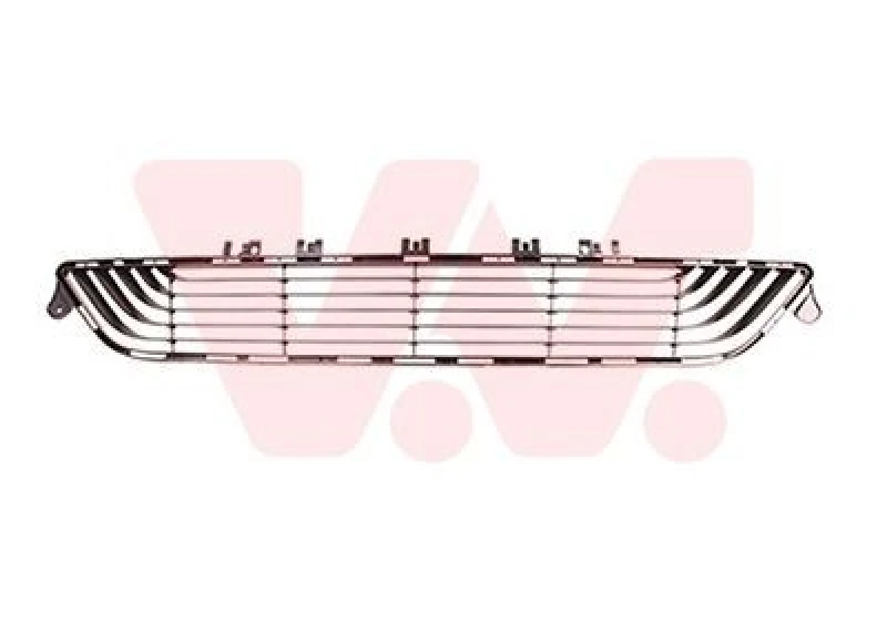 Image of VAN WEZEL Bumper grill VAN WEZEL 2942590