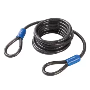 Image of Silverline Looped Steel Security Cable 2.5m x 8mm 647706