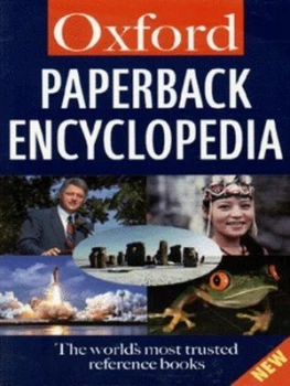 Image of Oxford Paperback Encyclopedia Book