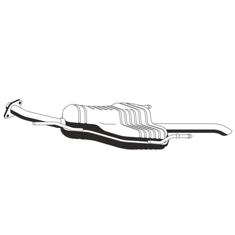 Image of ERNST 052122 Rear silencer End Silencer (3437)