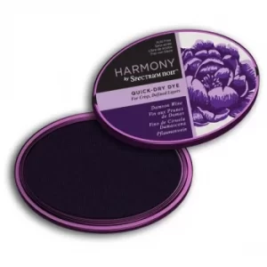 image of Spectrum Noir Ink Pad Harmony Quick-Dry Dye Damson Wine