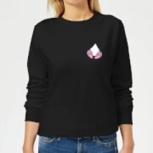 Image of Disney Daisy Duck Backside Womens Sweatshirt - Black - XL
