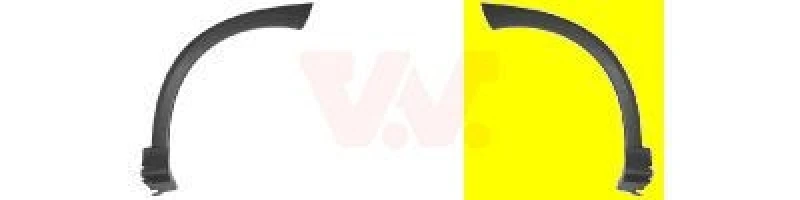 Image of VAN WEZEL Fender flare VAN WEZEL 3777528
